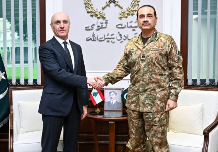NEWS Lebanese Interior Minister calls on Field Marshal Asim Munir