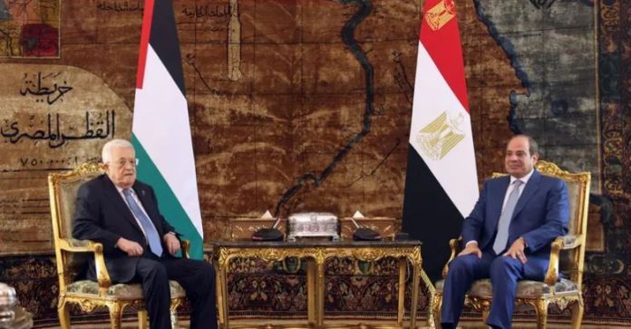 NEWS Egypt’s al-Sisi rejects Palestinian displacement in Abbas meeting