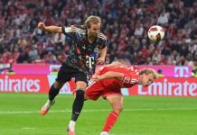Kane hits Bundesliga century as Bayern rout Union Kane hits Bundesliga century as Bayern rout Union