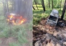 School van catches fire School van catches fire