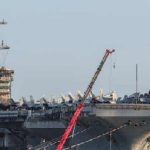 Trump admin says there were eight suicide attempts on US aircraft carrier