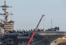 Trump admin says there were eight suicide attempts on US aircraft carrier