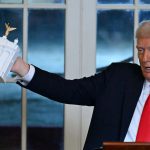 US says it will break ground soon on Trump arch
