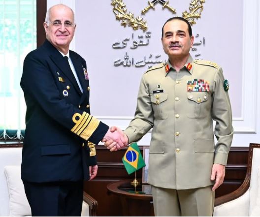 DNA 12-6 Brazilian Admiral appreciates professionalism of Pakistan Armed Forces