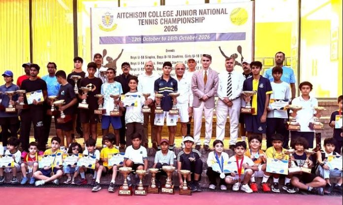 DNA 18-2 Abubakar, Bismel wins Aitchison College Junior National Tennis title