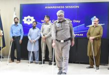 NHMP organizes White Cane safety awareness session in Islamabad NHMP organizes White Cane safety awareness session in Islamabad