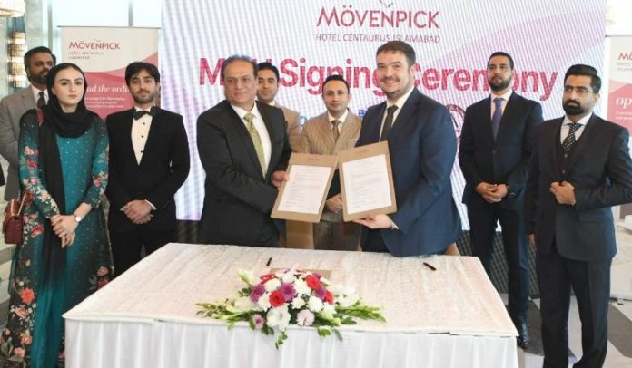 DNA 27-15 Mövenpick Hotel Islamabad, Dr. Abrar Associates sign MoU