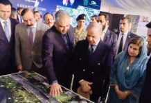 PM Shehbaz lays foundation stone for Kashmir Chowk underpass PM Shehbaz lays foundation stone for Kashmir Chowk underpass