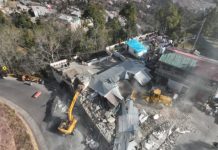 Green land construction demolished, 2,600 kanals of common land under monitoring: committee told Green land construction demolished, 2,600 kanals of common land under monitoring: committee told