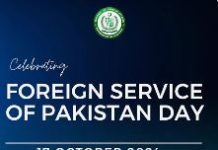 Pakistan commemorates foreign service day Pakistan commemorates foreign service day