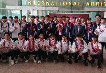 Guangdong hockey team arrives Guangdong hockey team arrives
