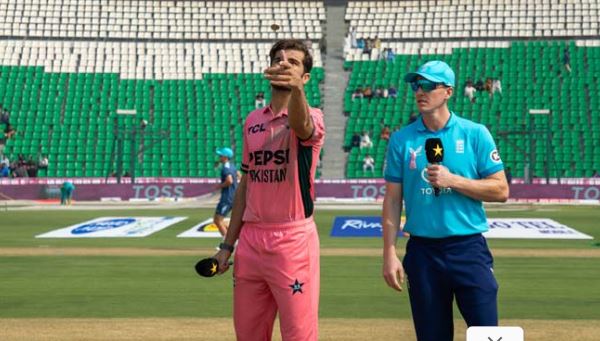 NEWS Pakistan win toss, opt to bowl first against England in fourth ODI tri-series match