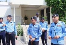 DIG Security Umar visits Red Zone checkpoints, reviews security arrangements DIG Security Umar visits Red Zone checkpoints, reviews security arrangements