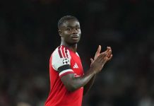 Saka injury doesn’t look good, says Arsenal manager Arteta