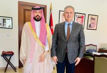 Jordanian envoy Dr Maen welcomes new Saudi ambassador